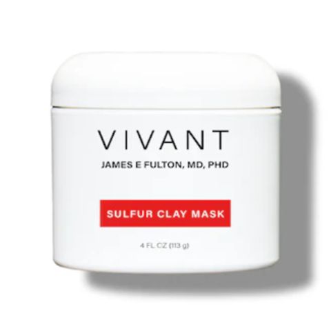 💗 Vivant Mặt Nạ Đất Sét Sulfur Clay Mask Giảm Mụn, Thải Độc Detox Da, Làm Sạch Sâu, Giảm Dầu Nhờn, Tái Tạo Da