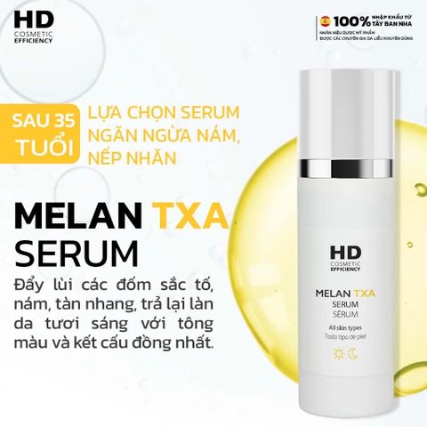 💗 HD Cosmetic Efficiency Melan TXA Serum Tinh Chất Giảm Thâm Sạm, Tẩy Tế Bào Chết, Làm Sáng, Tái Tạo Da