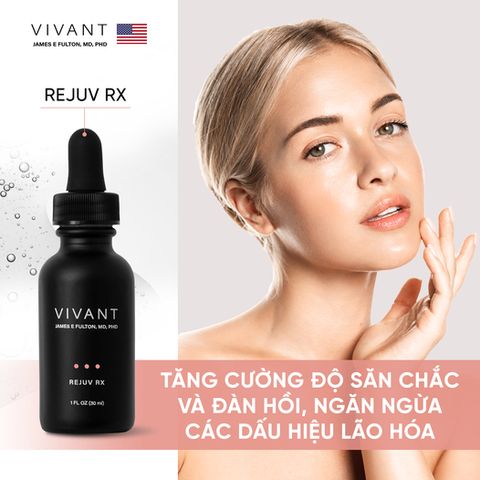 💗 Vivant Serum Rejuv RX Tinh Chất Nâng Cơ, Giảm Nếp Nhăn, Chống Lão Hóa, Phục Hồi Tái Tạo Da, Trẻ Hóa Da