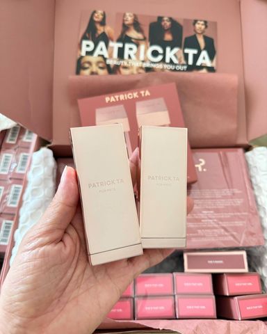 Set Má Hồng Patrick Ta Cream & Powder Duo Mini