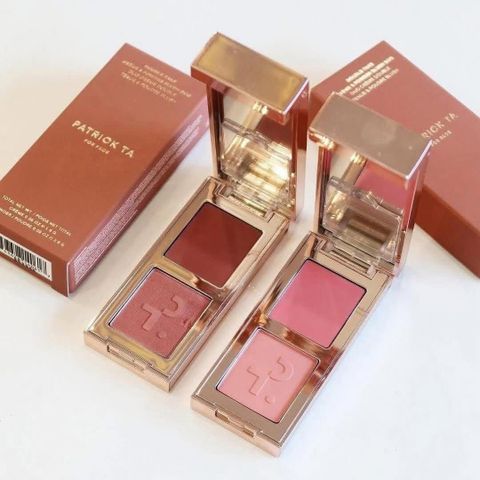 Set Má Hồng Patrick Ta Cream & Powder Duo Mini