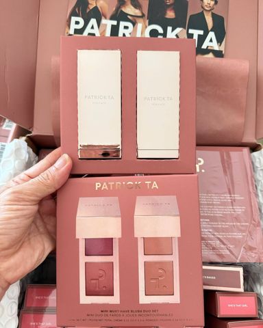Set Má Hồng Patrick Ta Cream & Powder Duo Mini