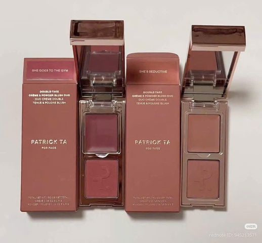 Set Má Hồng Patrick Ta Cream & Powder Duo Mini