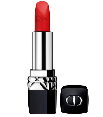 Son Dior Rouge 888 Matte - Thỏi Son Màu Đỏ Cam Pha Hồng Rực Rỡ, Độ Bám Màu Lâu, Lớp Son Mềm Mịn, Quà Tặng Thời Trang Hấp Dẫn 732046