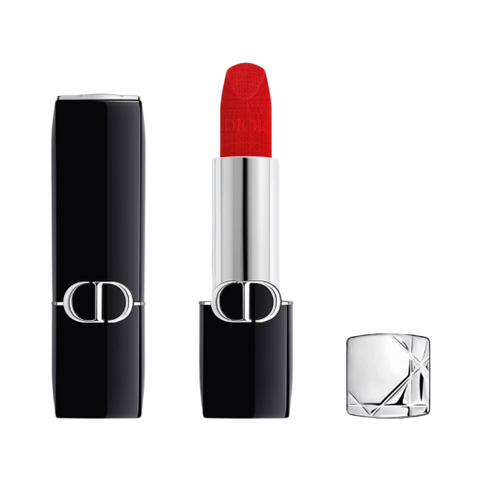 (Auth nhập khẩu) Son Dior Rouge Velvet 999 - Son Môi Đỏ Tươi Chính Hãng, Chất Velvet Mịn, Thiết Kế Sang Trọng, Thích Hợp Làm Quà Tặng 732078