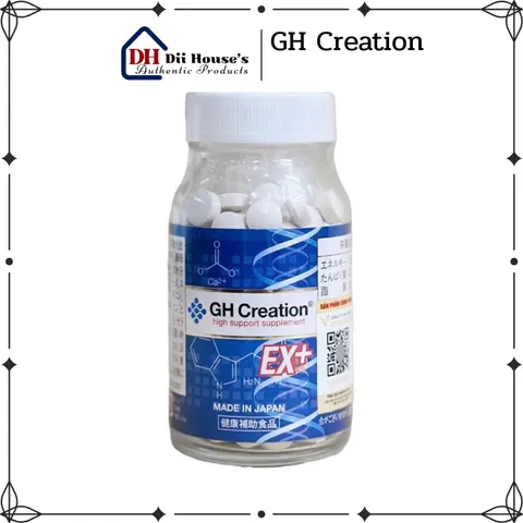 Viên Uống Tăng Chiều Cao GH Creation Ex - Hỗ Trợ Tăng Chiều Cao Tự Nhiên, Cải Thiện Sức Khỏe và Hệ Miễn Dịch