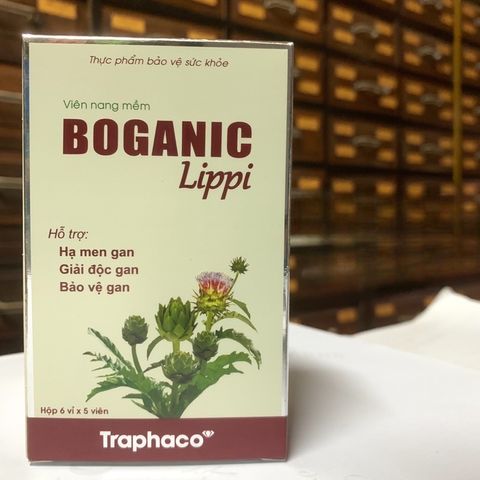 BOGANIC LIPPI - HẠ MEN GAN - GIẢI ĐỘC GAN - BẢO VỆ GAN
