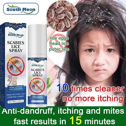 Xịt Diệt Chí Côn Trùng Trên Da Đầu - Hiệu Quả Với Chí, Rận Và Trứng Của Chúng
