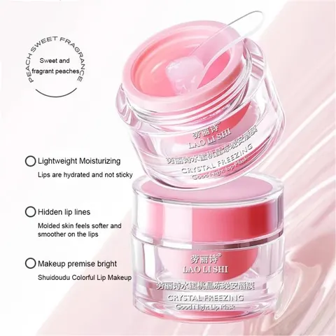 Mặt Nạ Ngủ Làm Hồng Môi Đào , Dưỡng Ẩm Sâu, Cho Đôi Môi Căng Mọng, Ửng Hổng Tươi Trẻ