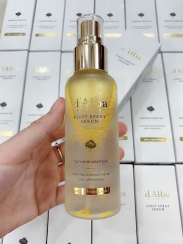 XỊT KHOÁNG BƠ D'ALBA – FIRST SPRAY SERUM 100ml