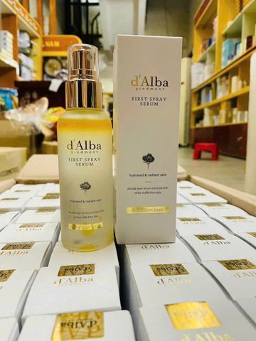 XỊT KHOÁNG BƠ D'ALBA – FIRST SPRAY SERUM 100ml