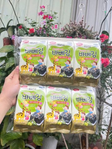 rong biển ăn liền Hàn Quốc