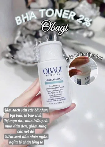 Toner OBAGI hàng công ti date 2028 bản mới nht 148ml