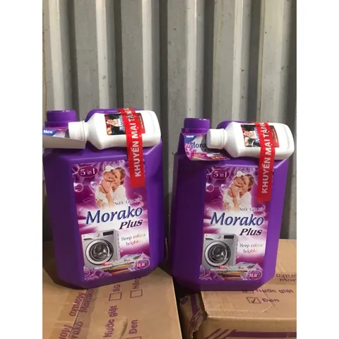 Nước giặt Morako pfus Tím 5 lít