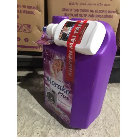 Nước giặt Morako pfus Tím 5 lít