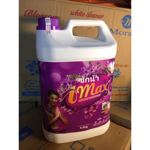 Nước giặt Imax 4,6lít Tím đậm đặc lưu hương