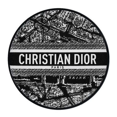 Vỏ Hộp Phấn Nước Dior Forever - Hộp Phấn Compact Cao Cấp Đen Họa Tiết Paris Chính Hãng, Tiện Lợi & Thời Thượng 732274