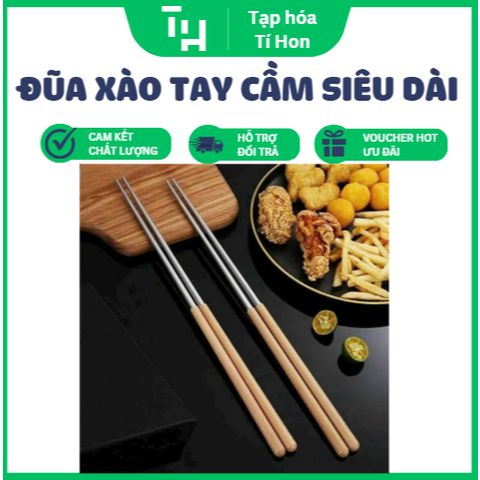 Đũa xào tay cầm siêu dài (TH238)