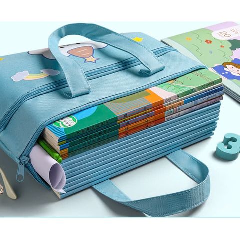 Túi Cặp Sách Chống Thấm Nước Đi Học Thêm (Màu ngẫu nhiên) (TH240)