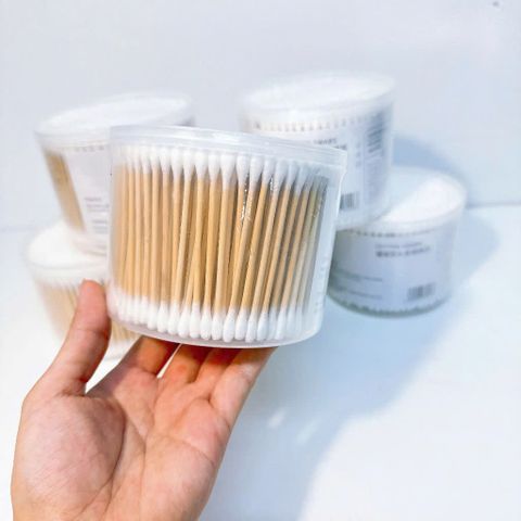 Hộp 500 Cái Tăm Bông 2 Đầu hàng nặng (TH242)