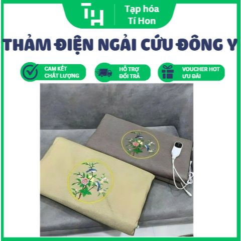 Thảm điện ngải cứu Đông Y Nhật Bản thư giản (Màu ngẫu nhiên) (TH243)
