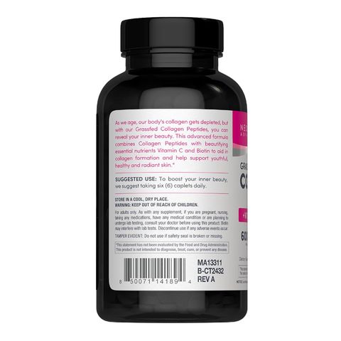 Grassfed Collagen peptides Vitamin C Biotin của Mỹ - Giúp trẻ hóa da