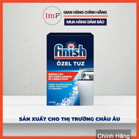Muối rửa bát làm mềm nước Finish 1 -> 2kg chính hãng - ImP