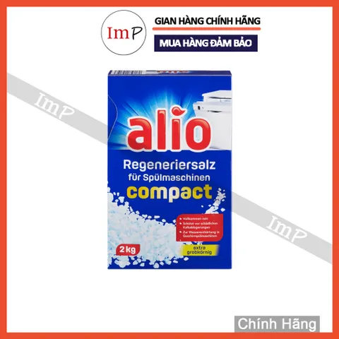 Muối rửa bát làm mềm nước Alio - Power Force 2kg - Muối Somat Ludwik - Muối nguyên sinh ImS - ImP