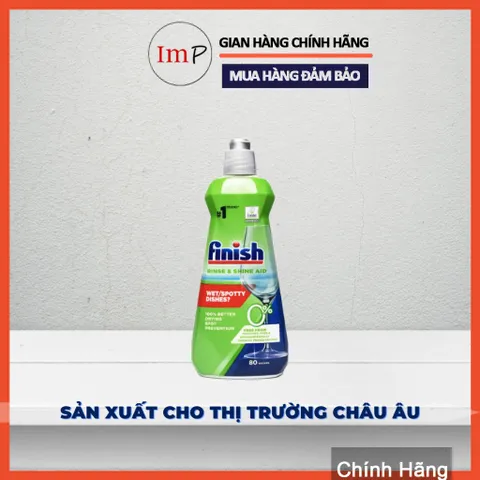 Nước làm bóng Finish Eco 0% 400ml (Nước làm bóng hữu cơ)  - ImP