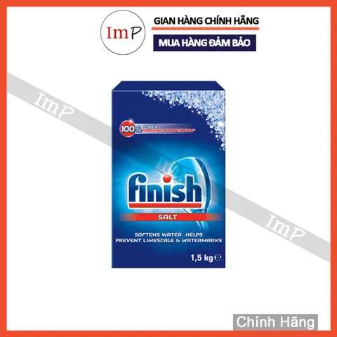 Muối rửa bát làm mềm nước Finish 1 -> 2kg chính hãng - ImP