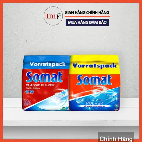 Bột rửa bát Somat  - Bột rửa chén Alio - Hàng nhập nội địa Đức - Bột rửa chén bát Finish Classic
