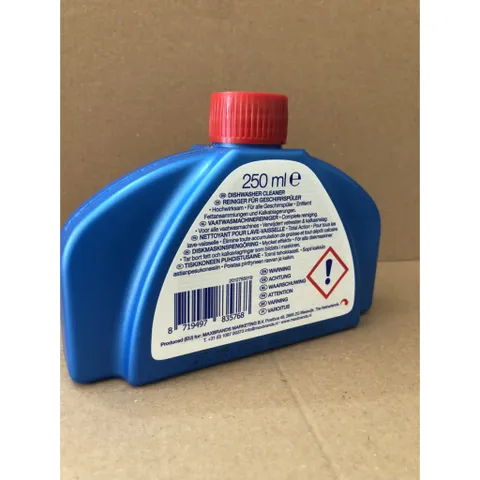 Dung dịch vệ sinh máy rửa bát Home Clean (Dịu mùi Táo) - vệ sinh Finish, Tẩy cặn mảng mỡ bám  - ImP