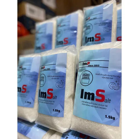 Muối rửa bát làm mềm nước Alio - Power Force 2kg - Muối Somat Ludwik - Muối nguyên sinh ImS - ImP