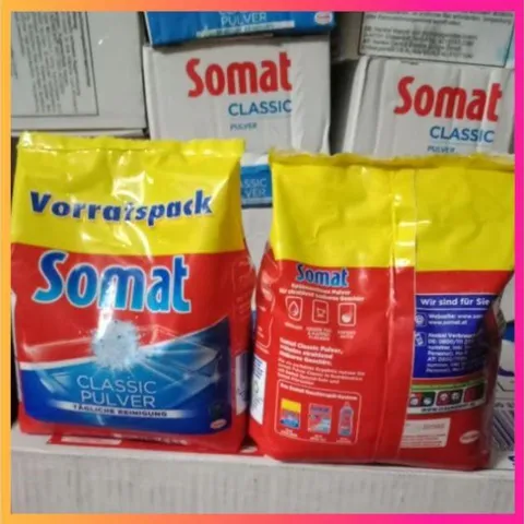Bột rửa bát Somat  - Bột rửa chén Alio - Hàng nhập nội địa Đức - Bột rửa chén bát Finish Classic