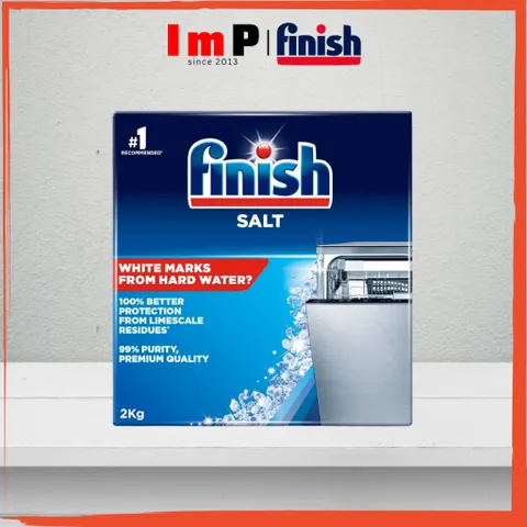 Muối rửa bát Finish Somat làm mềm nước cho máy rửa chén bát  - ImP