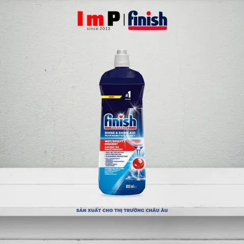 Nước làm bóng chén bát trợ xả Finish 800ml  - ImP