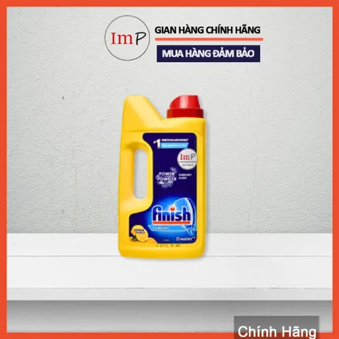 Bột rửa chén bát Finish Classic - Bột rửa bát Alio Compact (Power Force) dành cho máy rửa chén bát  - ImP