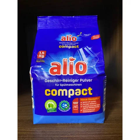 Bột rửa chén bát Finish Classic - Bột rửa bát Alio Compact (Power Force) dành cho máy rửa chén bát  - ImP