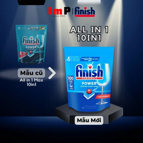[FreeShip] Viên rửa chén bát Ludwik All in one Ultimate - Finish All in One - Hàng Chính hãng - ImP