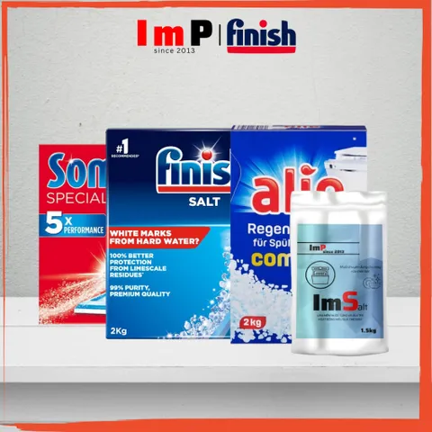 [FREESHIP] Muối rửa bát Alio Somat Finish ImS - Muối làm mềm nước chính hãng  - ImP