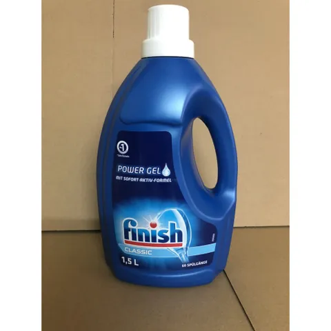 Gel rửa bát Finish Classic 1500ml - Gel rửa chén Finish All in One Max 1000ml  - ImP