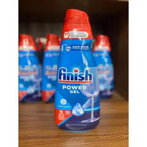 Gel rửa bát Finish Classic 1500ml - Gel rửa chén Finish All in One Max 1000ml  - ImP