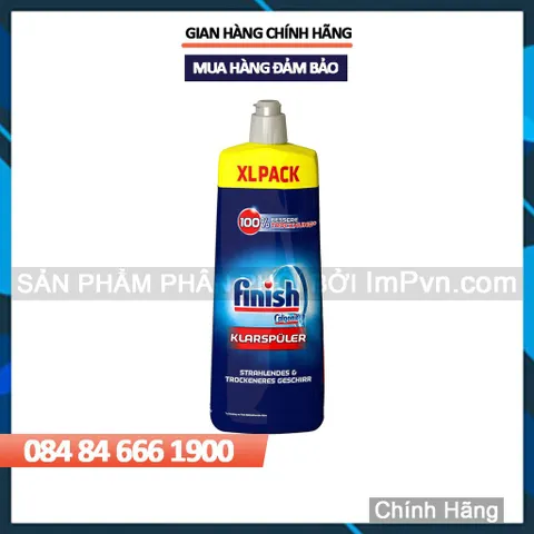 Combo rửa bát Finish Bột 2.5kg, Muối 1.2kg, Nước làm bóng 750ml  - ImP