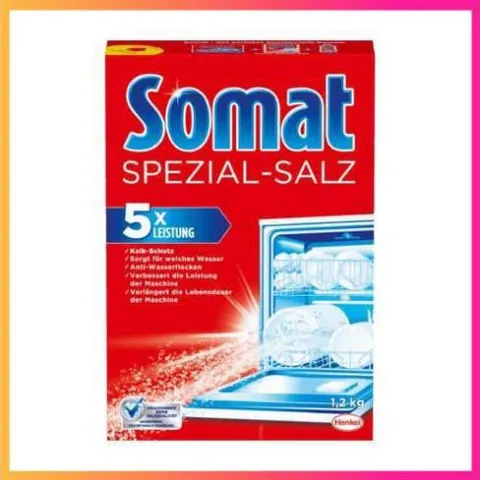 Muối rửa bát Somat - Muối Finish - Muối ImS làm mềm nước chuyên dụng cho máy rửa chén bát - ImP