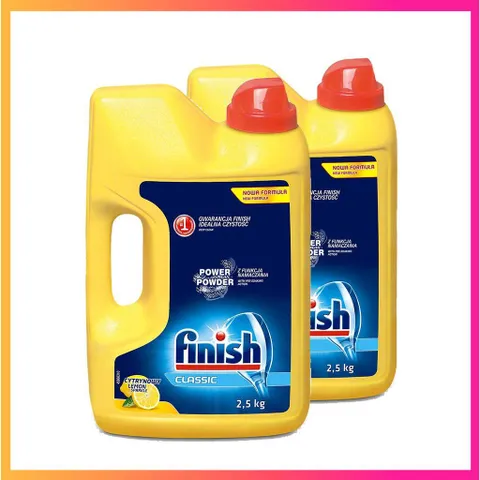 [FLASHSALE] Combo 5kg Bột rửa chén bát Finish Classic dành cho máy  - ImP