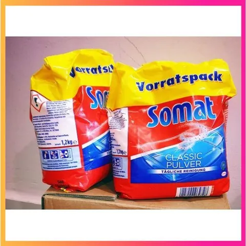 Bột rửa chén bát Somat 2.4kg chuyên dụng cho máy rửa bát  - ImP