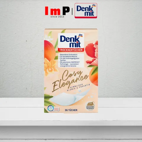 Giấy thơm quần áo Denkmit Cosy Elegance, Mùi hương tươi mát dễ chịu - Túi thơm Denkmit Sensual Fresh