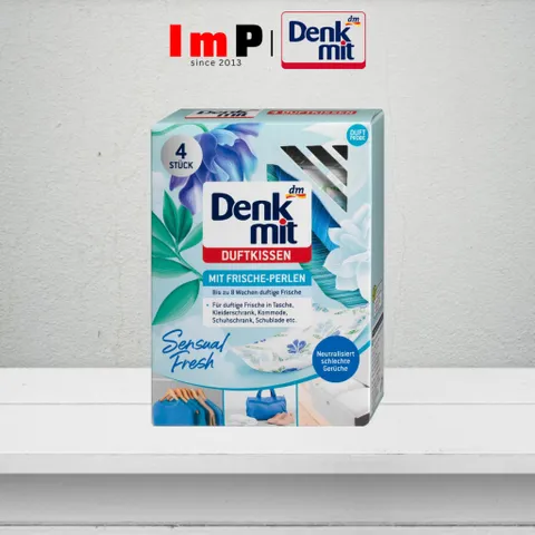Giấy thơm quần áo Denkmit Cosy Elegance, Mùi hương tươi mát dễ chịu - Túi thơm Denkmit Sensual Fresh