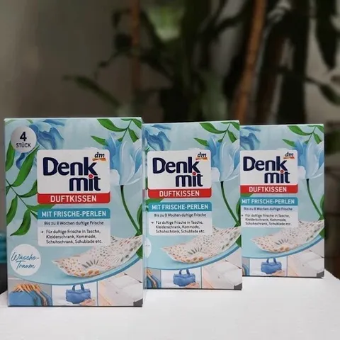 Giấy thơm quần áo Denkmit Cosy Elegance, Mùi hương tươi mát dễ chịu - Túi thơm Denkmit Sensual Fresh