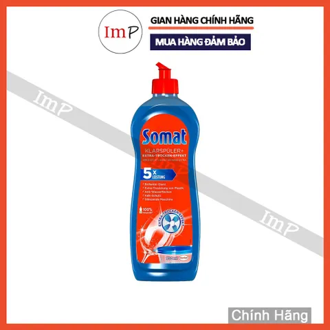 Nước làm bóng, trợ xả cho máy rửa bát Somat 750ml  - ImP